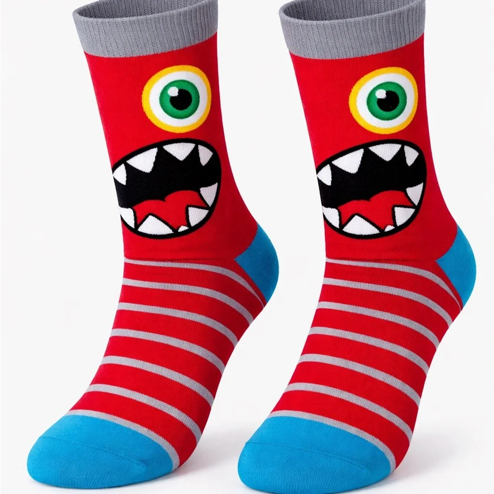 5 pairs of Crazy socks for toddlers, Silly Socks.